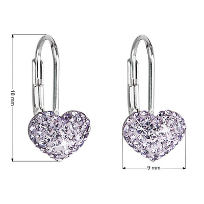 Swarovski Elements Обетки, Violet