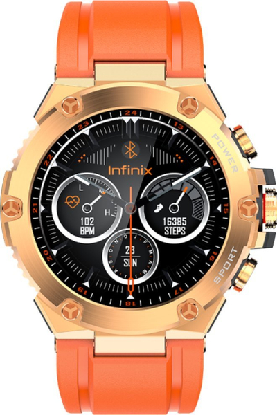 Ore inteligjente Infinix XWatch 3GT, 1.53", Bluetooth, IP68, ngjyrë gold