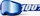 Syze motokrosi 100% Strata 2 Junior për kalamoj, me xham transparent, blu