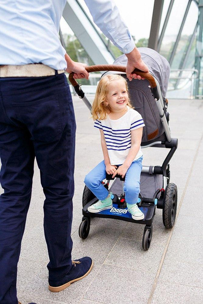Platformë për karrocë Lascal Buggy Board Maxi, universale, me dy rrota, e kuqe