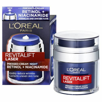Krem për fytyrë për fytyrë L'Oreal Paris Revitalift Laser Pressed, 50 ml