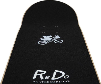 Skateboard ReDo Gallery Pop Interstellar, komplet, me dizajn kozmik, blu me bojë të zezë