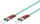 Kabllo fibër optike MicroConnect FIB1120005, ST UPC në ST UPC, OM3 50/125, 0.5m, jeshile