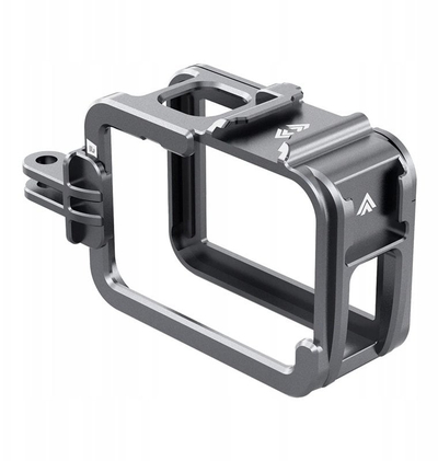 Kornizë metalike Telesin Metal Cage V2 për GoPro HERO 13 12 11 10 9, aksesor për kamera aksioni, gri