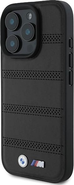 Mbulesë telefoni BMW M BMHMP16L23PUSPK, për iPhone 16 Pro 6.3", MagSafe, e zezë