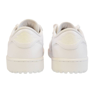 Këpuca golf Nike Jordan 1 Retro Low, Triple White, e bardhë
