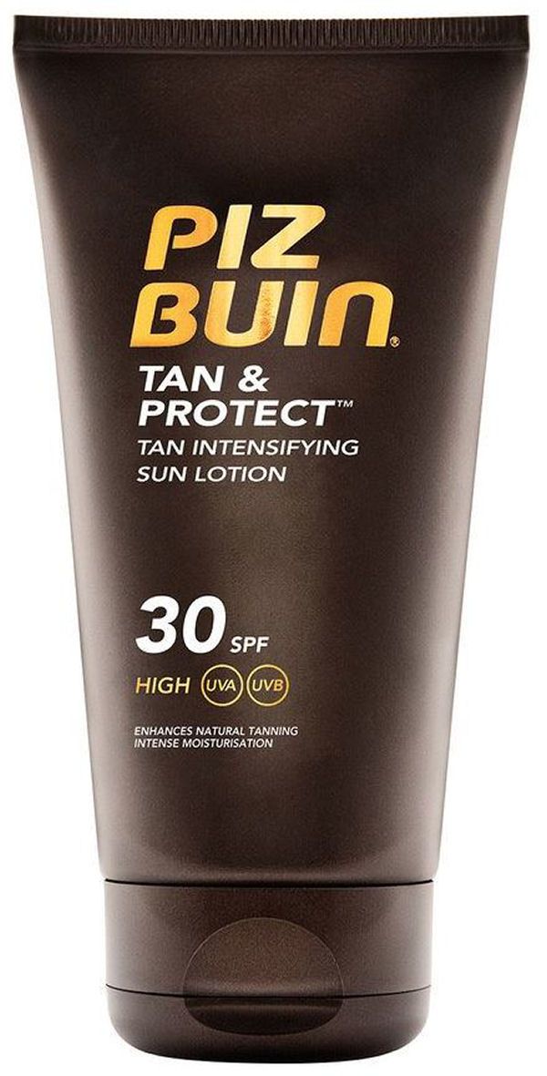 Krem mbrojtës ndaj diellit Piz Buin Tan & Protect, 150 ml