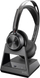Kufje Bluetooth HP Poly Voyager Focus 2-M, Microsoft Teams, me bazë karikimi, të zeza