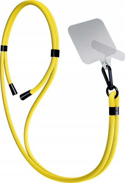 Litar telefoni 3mk EasyClip, najlon, i rregullueshëm, i zi