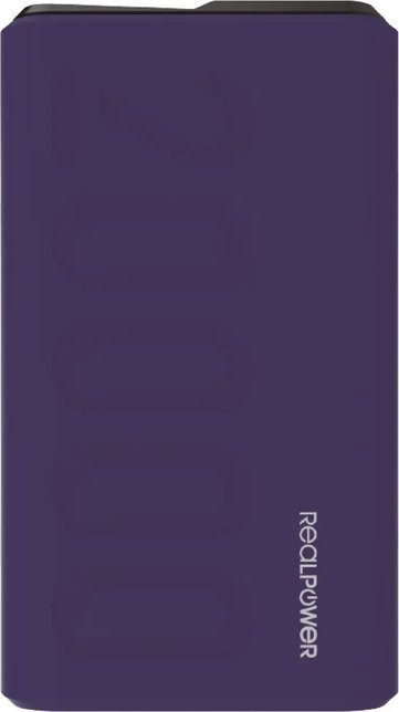 Power bank Ultron RealPower 333647, 20000 mAh, 18W, blu navy
