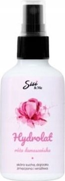 Ujë trëndafili Sisi &amp; Me Hydrolat Damask Rose, për fytyrë, 50 ml, i bardhë