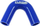 Gyp silikoni TurboWorks Elbow 135°, 32mm, blu