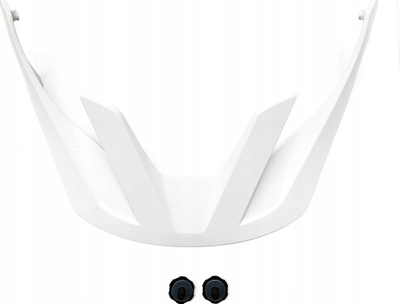 Vizor për helmetë Giro Manifest, madhësia L 59-63 cm, mat i bardhë