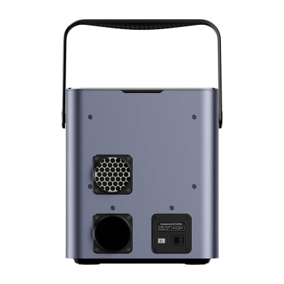 Pastrues ajri LaserPecker Air Purifier, absorbues tymi për lazer, dizajn kompakt, gri e errët