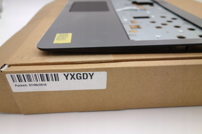Tastierë laptopi Dell YXGDY, me palmrest, me touchpad, gri e zezë