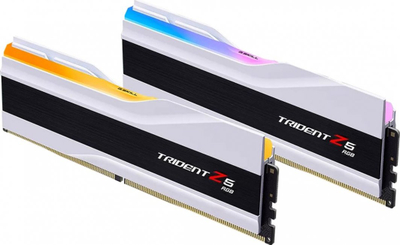 Memorie G.Skill Trident Z5 RGB, DDR5, 32 GB, 6000 MHz, CL36, F5-6000J3636F16GX2-TZ5RW