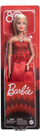Kukull koleksioni Mattel Barbie 80 vjetori Ruby Red, edicion i veçantë, e kuqe