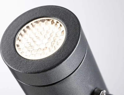 Spot drite për oborr Paulmann Plug &amp; Shine 94368, dritë e ngrohtë e bardhë, i qëndrushem në mot, gri