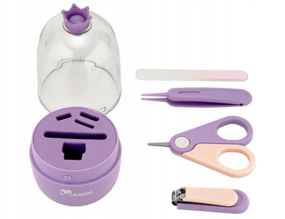 Set manikyr për bebe Momini Baby Body Care, 4 në 1, lejla