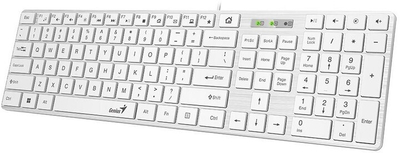 Tastierë Genius Slimstar 126, e bardhë