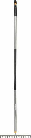 Lopatë kopshti Fiskars Ergonomic 1077112, 14 dhëmbë, bisht i përthyer