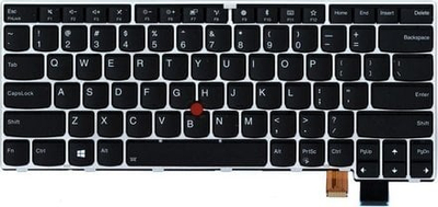 Tastierë Lenovo SLV FR CHY 01EN775, e argjendtë/e zezë