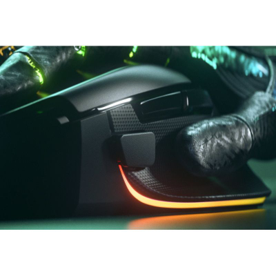 Maus gaming Razer Basilisk V3 35K, optik, me kabllo, me drita RGB, ngjyrë e zezë