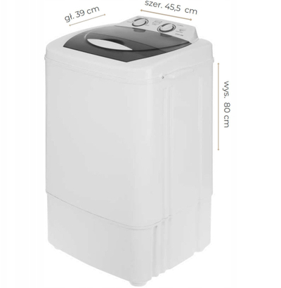 Lavatriçe Stella STST-350, 7kg, 350W, e bardhë