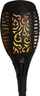 Llambë solare për kopsht Saska Garden Flame Effect, 79 cm, e zezë