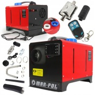 Ngrohës nafte MAR-POL FUEL HEATER 8kW, 12V 230V, klasa A++, i kuq