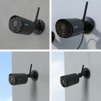 Kamerë sigurie Reolink Argus B320-B, IP Wi‑Fi, 3MP, sensor PIR, e zezë
