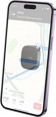 Mbajtëse magnetike makine Hoco H52, për panel, për telefon, gri