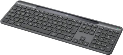Tastierë Logitech Signature Slim Solar+ K980 for Business, me energji diellore, wireless, grafit