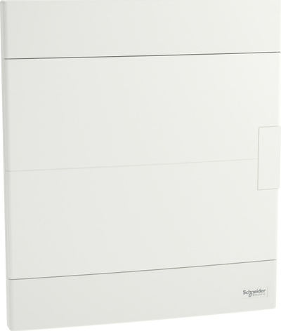 Kuti shpërndarëse Schneider Easy9 Flush-Mounted Enclosure EU 2x12, 24 module, e bardhë
