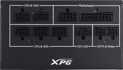Burim energjie ADATA XPG Core Reactor II VE COREREACTORIIVE850G-BKCEU ATX 3.0, 850W