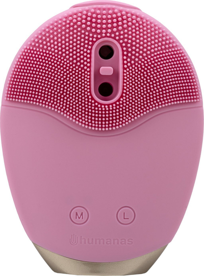 Pajisje pastrimi fytyre Humanas Aura Foam, sonic, IPX6, rozë