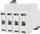 Shkëputës diferencial Schelinger RCD, 3-fazor 4P, 25A 30mA AC, gri