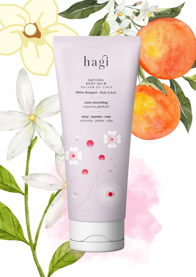 Bалсам за тело Hagi White Bouquet, природен, хидратантен, 200ml