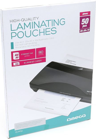 Folie për laminim Omega, 30 copa