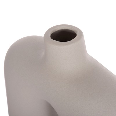 Dekor tavoline qeramike Isil 27x9,5x22,5Hcm (HM4600.03), gri