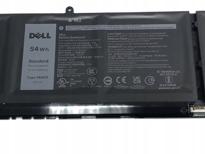 Батерија за лаптоп Dell 54Wh, 4 ќелии, литиум јон