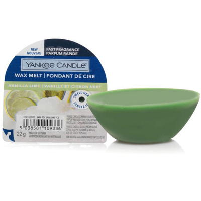 Dyll aromatik Yankee Candle Vanilla Lime, 22 g