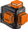 Nivel lazer NEO Tools 360°, rreze 20 m, rreze jeshile, portokalli