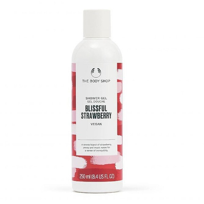 Xhel dushi The Body Shop Blissful Strawberry, 250 ml