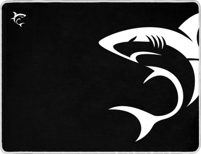 Mouse pad White Shark MP-1965, 3mm, për lojëra, i zi