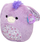Lodër pelushi Squishmallows Delzi Donkey, 30cm, gri