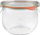 Set kavanozash qelqi Weck 1118, 100 mm, 85 mm, transparent