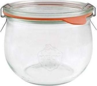 Set kavanozash qelqi Weck 1118, 100 mm, 85 mm, transparent