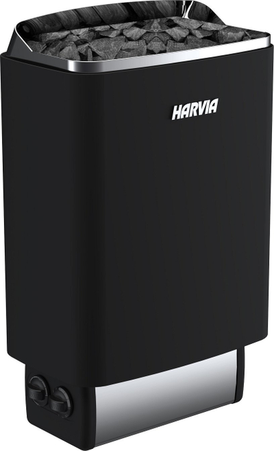 Електричен радијатор Harvia TOP STEEL M90, 9kW, црн
