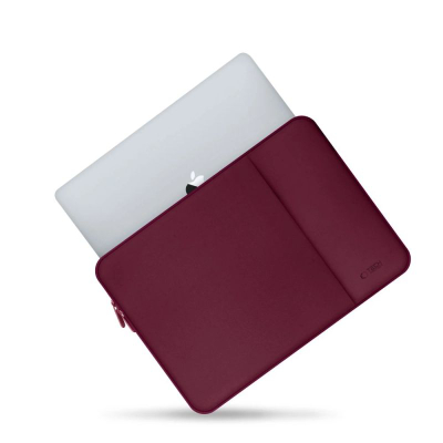 Futrollë laptopi Tech-Protect Neoprene, 13", neopren, burgundy